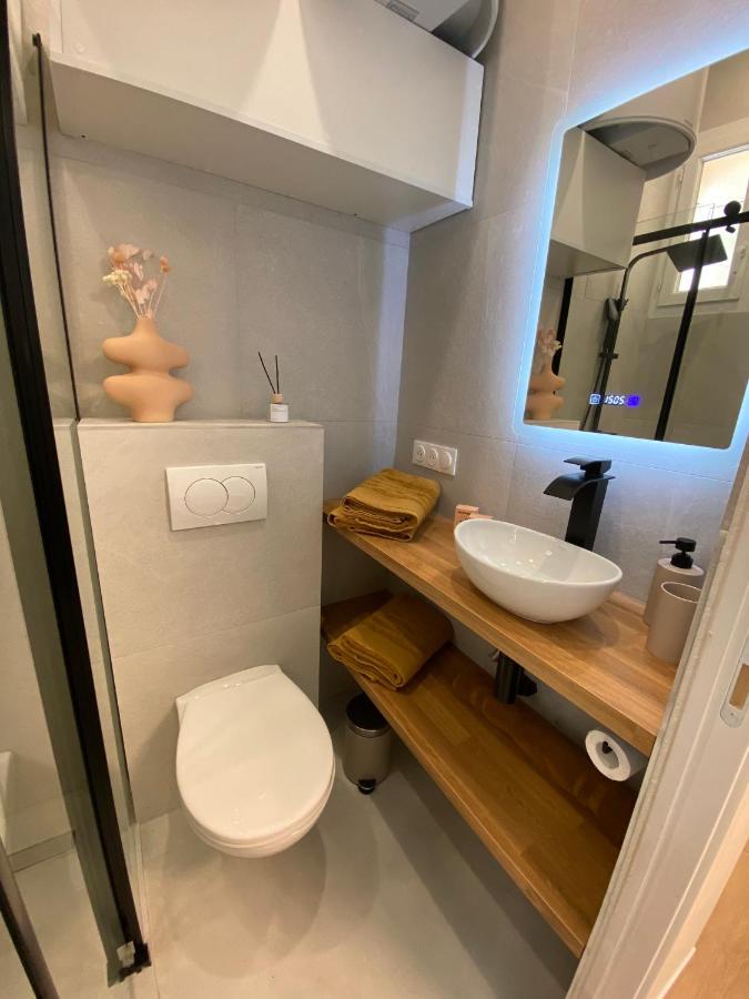 Appartements Neuf - Frontiere De Monaco - Clim - Wifi Cap-d'Ail Ngoại thất bức ảnh